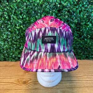 Shaw Park Bright Multicolor Hat Cap Adjustable Strap One Size OSFA